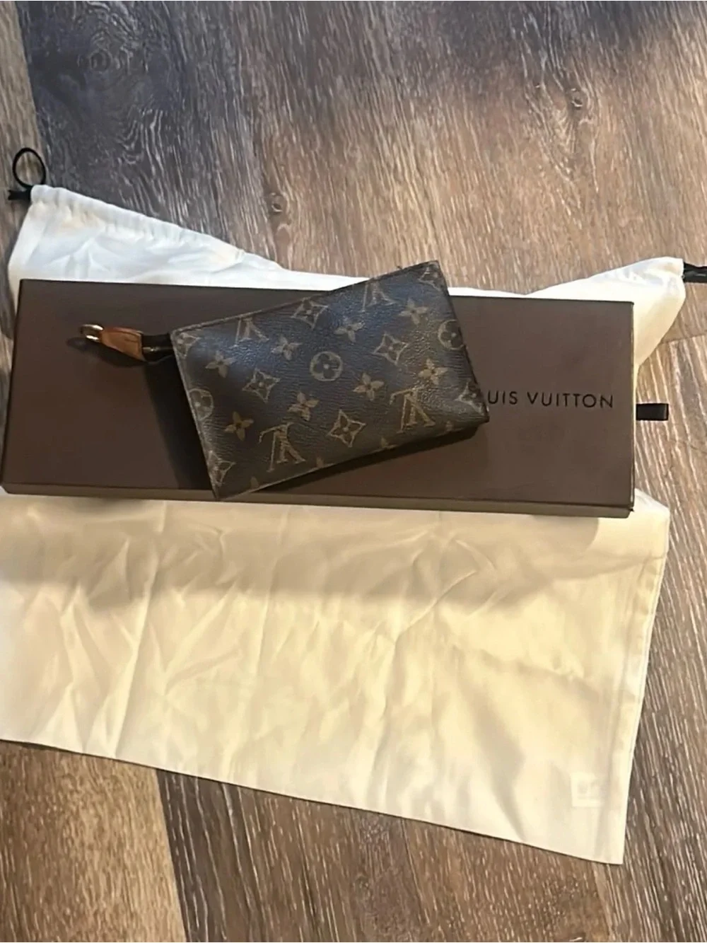 Louis Vuitton Monogram Mini Card Case - Brown/Tan